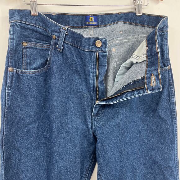 Wrangler 47MWZ Straight Mens Jeans 36x34 Cowboy Western Classic Ranch Durable - Picture 6 of 8